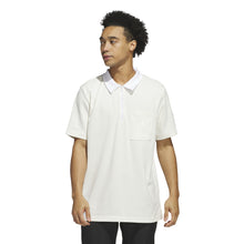 Load image into Gallery viewer, Adidas - Essentials Quarter-Zip Polo Shirt in Off White