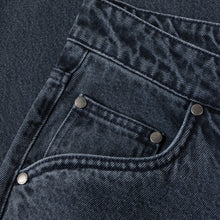 Load image into Gallery viewer, Dime - Baggy Denim Pants in Overdyed Blue