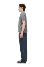 Load image into Gallery viewer, Dime - Knitted Polo in Static Gray