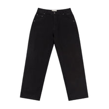 Load image into Gallery viewer, Dime - Relaxed Denim Pants in Black