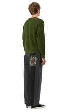 Load image into Gallery viewer, Dime - Wave Knit Sweater in Pine