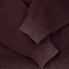 Load image into Gallery viewer, Dime - Double Zip Knit in Wine