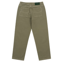 Load image into Gallery viewer, Dime - Classic Relaxed Denim Pants in Green Washed
