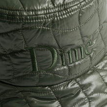 Load image into Gallery viewer, Dime - Quilted Outline Bucket Hat in Army
