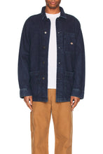 Load image into Gallery viewer, Dickies - Denim Chore Coat in Stonewashed Indigo Blue
