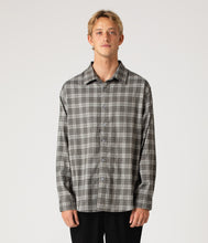 Load image into Gallery viewer, Former - Vivian Long Sleeve Check Shirt in Deep Olive

