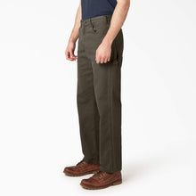 Load image into Gallery viewer, Dickies - Relaxed Fit Heavyweight Duck Carpenter Pants in Rinsed Moss Green
