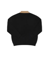 Load image into Gallery viewer, Former - Expansion Knit Polo in Black/Bronze
