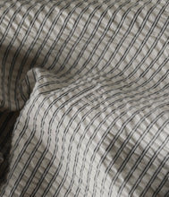 Load image into Gallery viewer, Former - Broadcast Seersucker T-Shirt in Bone/Black
