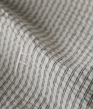 Load image into Gallery viewer, Former - Broadcast Seersucker T-Shirt in Bone/Black
