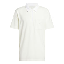 Load image into Gallery viewer, Adidas - Essentials Quarter-Zip Polo Shirt in Off White
