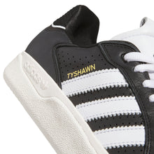 Load image into Gallery viewer, Adidas - Tyshawn Low in Core Black/Cloud White/Core White
