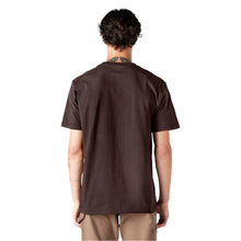 Load image into Gallery viewer, Dickies - Heavyweight Short Sleeve Pocket T-Shirt in Chocolate Brown
