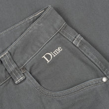Load image into Gallery viewer, Dime - Classic Baggy Denim Pants in Dark Gray
