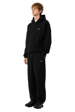Load image into Gallery viewer, Dime - Cursive Small Logo hoodie in Black
