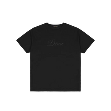 Load image into Gallery viewer, Dime - Cursive T-Shirt in Black
