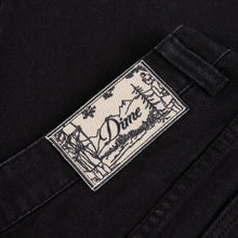 Load image into Gallery viewer, Dime - Relaxed Denim Pants in Black
