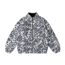 Load image into Gallery viewer, Dime - Reversible Chilling Fleece in Gray/Black
