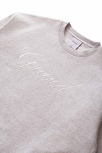 Load image into Gallery viewer, Grand Collection - Embroidered Crewneck in Ash Grey

