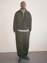 Load image into Gallery viewer, Grand Collection - Quarter Zip in Piping Black
