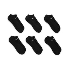 Load image into Gallery viewer, Nike - Everyday Plus Cushioned Training No-Show Socks in Black/White (6 Pairs)
