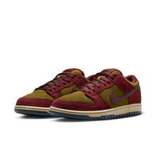 Load image into Gallery viewer, Nike SB - Dunk Low Pro in Dark Team Red/Burgundy Crush-Olive Flak

