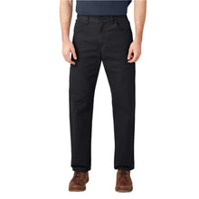 Load image into Gallery viewer, Dickies - Relaxed Fit Heavyweight Duck Carpenter Pants in Rinsed Black
