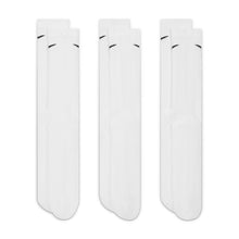 Load image into Gallery viewer, Nike - Everyday Plus Cushioned Training Crew Socks in White/Black (3 Pairs)
