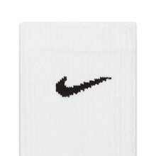 Load image into Gallery viewer, Nike - Everyday Plus Cushioned Training Crew Socks in White/Black (3 Pairs)
