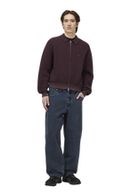 Load image into Gallery viewer, Dime - Double Zip Knit in Wine

