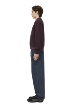 Load image into Gallery viewer, Dime - Double Zip Knit in Wine
