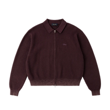 Load image into Gallery viewer, Dime - Double Zip Knit in Wine
